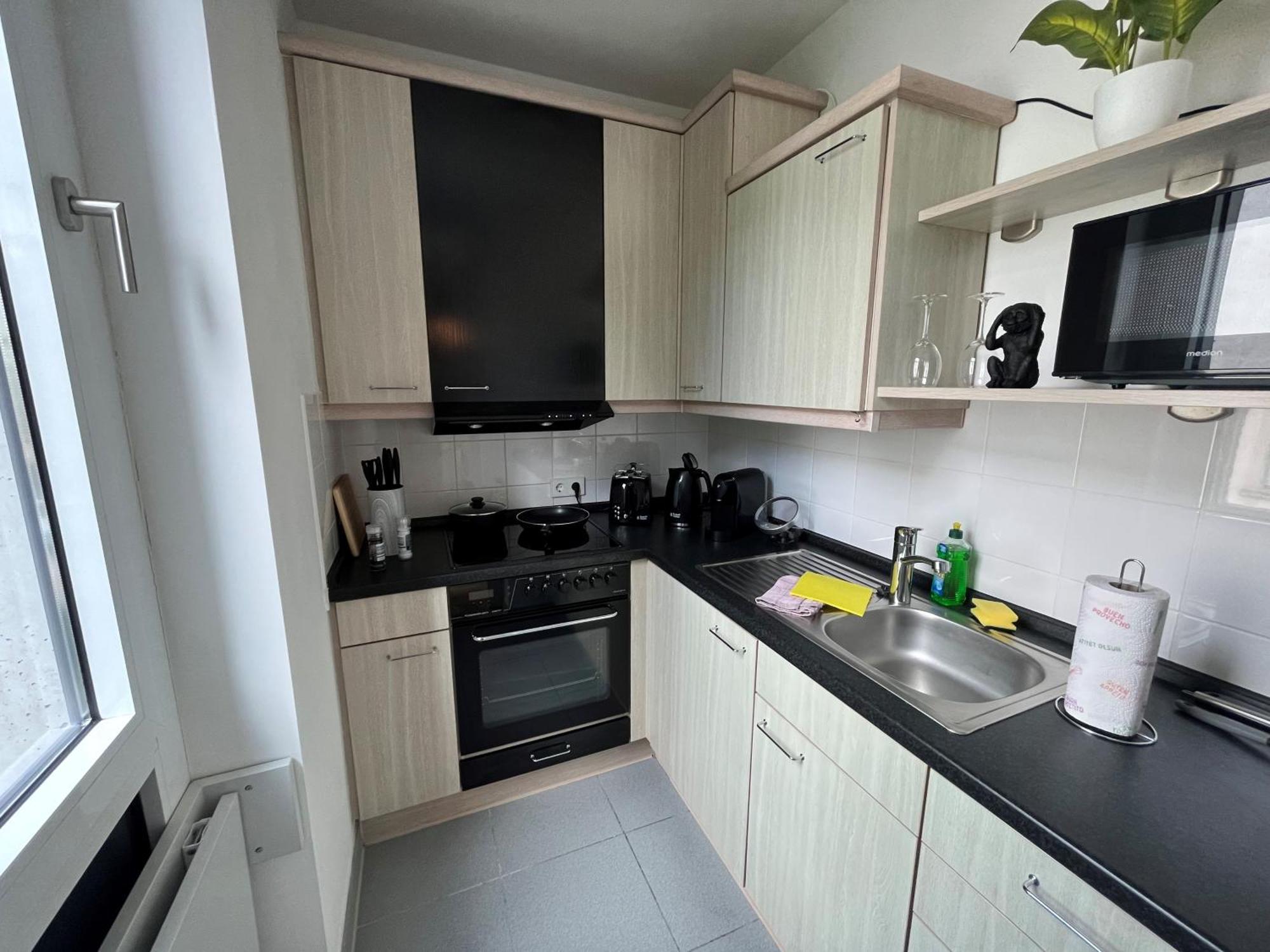 Studio Am Waldschloesschen Mit Kueche Und Netflix Dresden Buitenkant foto